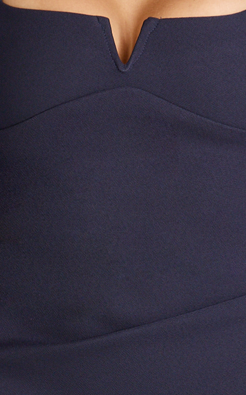 Thelma Maxi Elbise - Lacivert Kare Yaka Bodycon Elbise