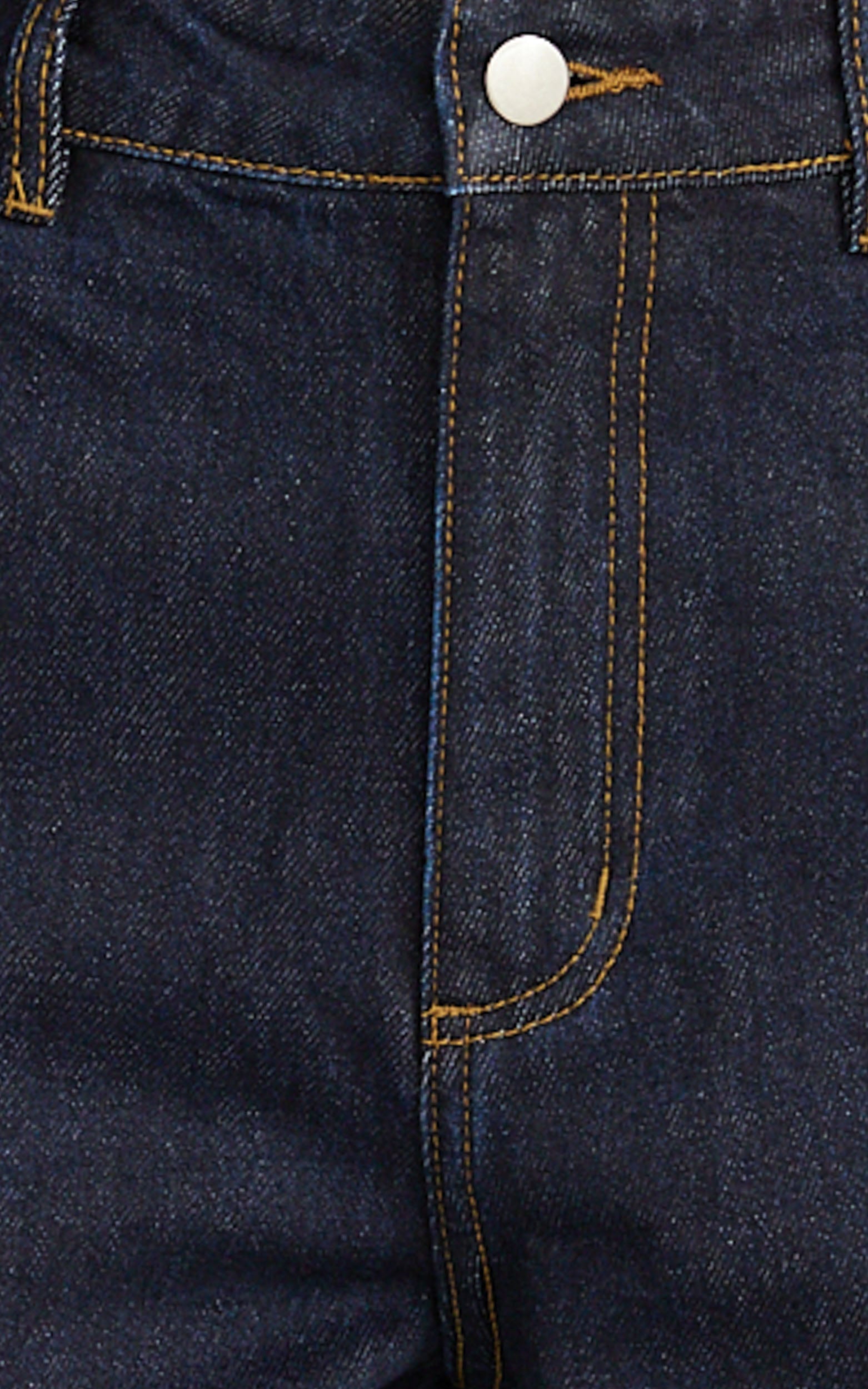 Therese Jean - Yüksek Bel Bol İspanyol Paça Geri Dönüştürülmüş Denim Jean - Ham Denim