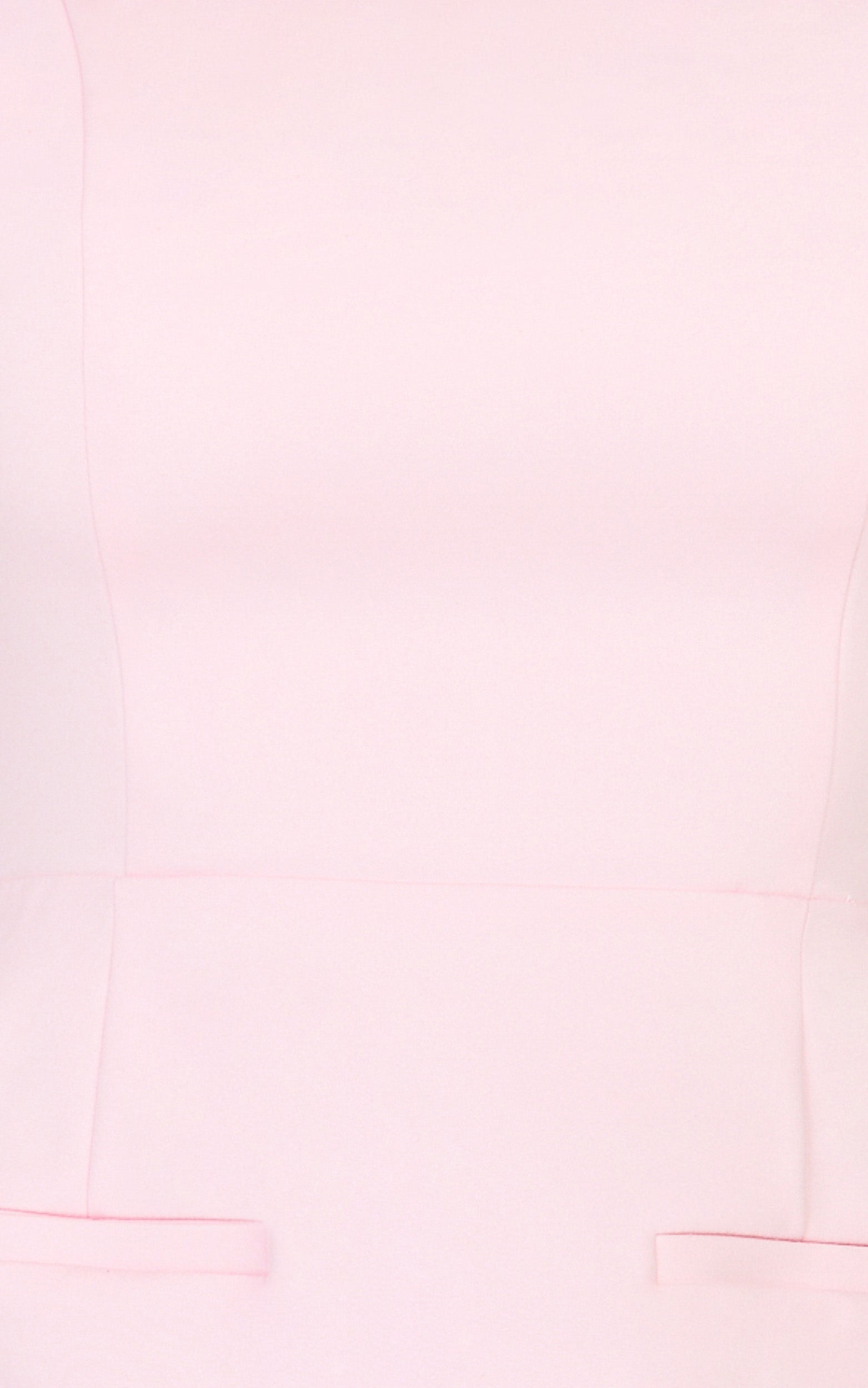 Eloise Şort Tulum - Pembe Düz Yaka Fit & Flare Tulum