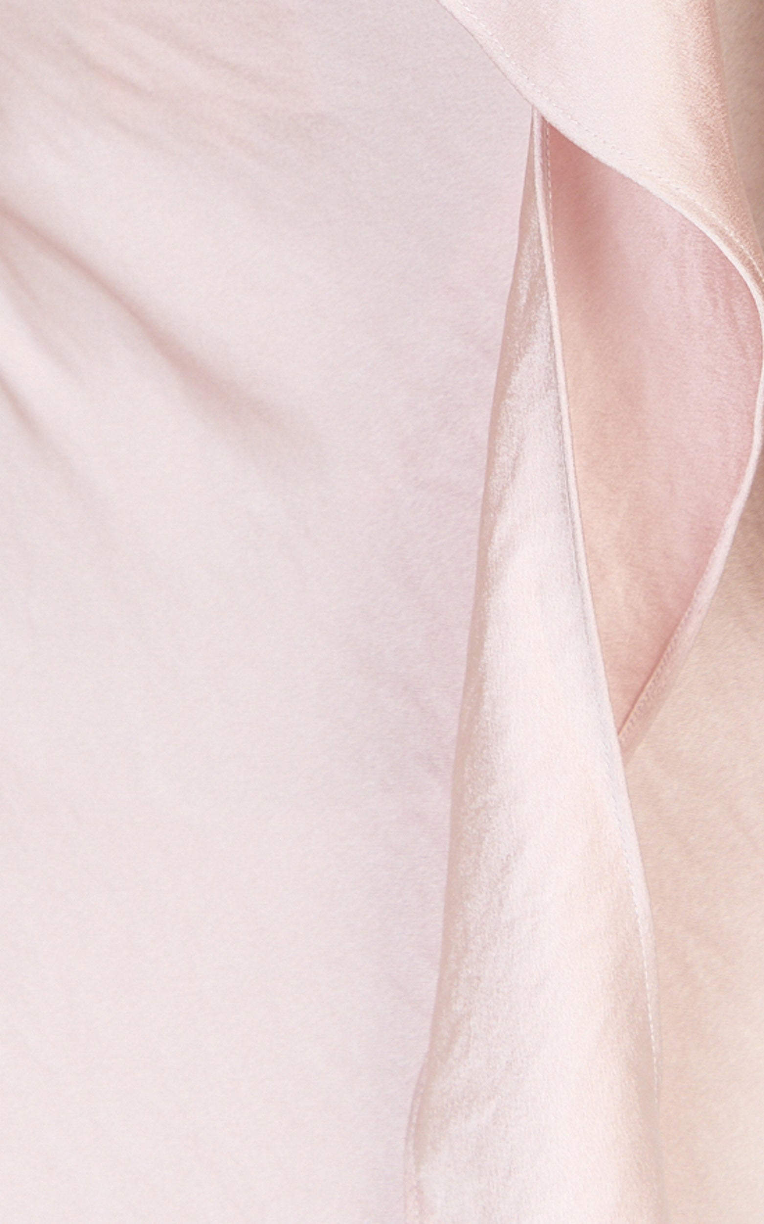 Calix Midi Elbise - Pembe Tek Omuz Slip Elbise