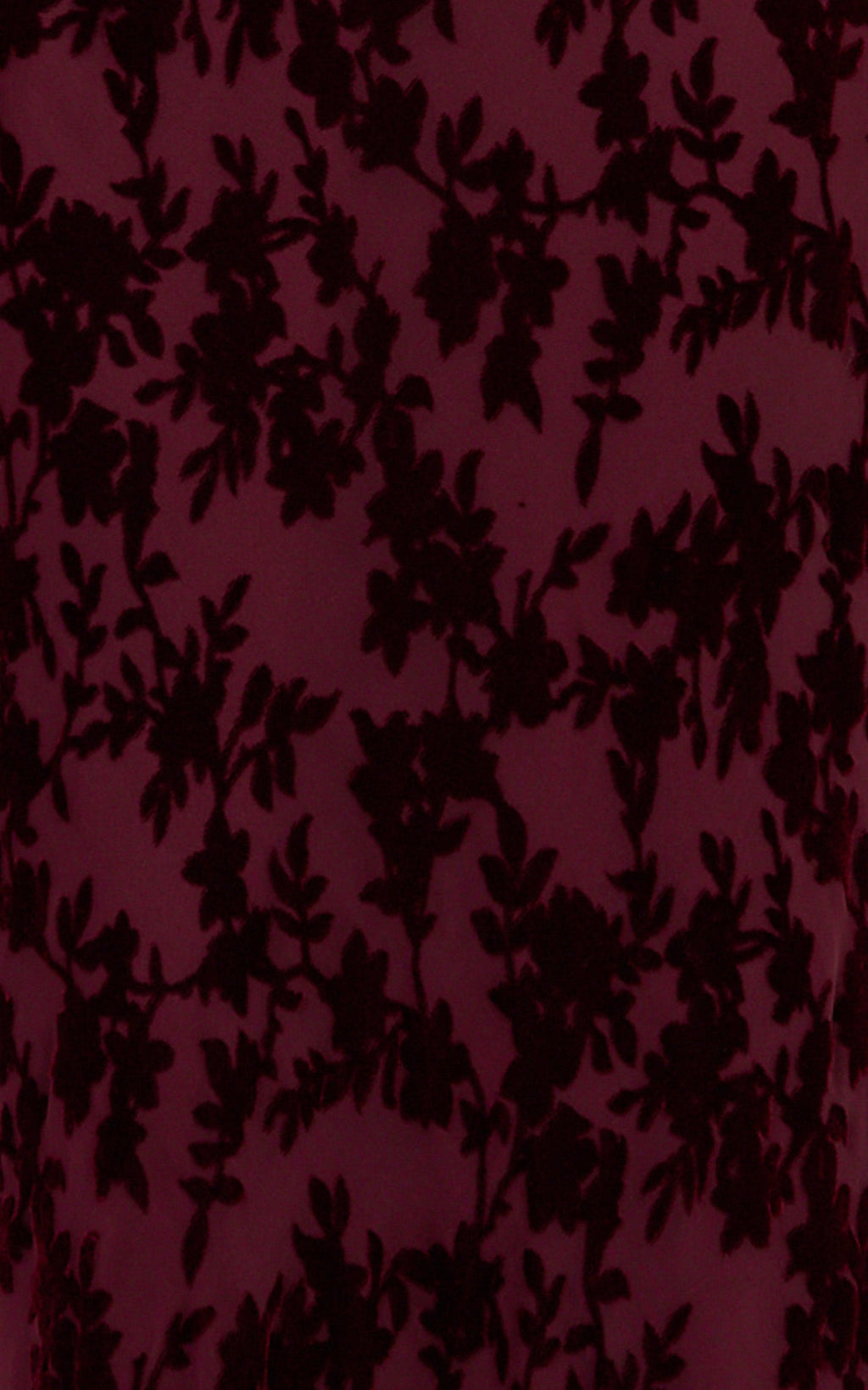 June Maxi Elbise - Bordo Degaje Yaka U Sırt Slip Elbise