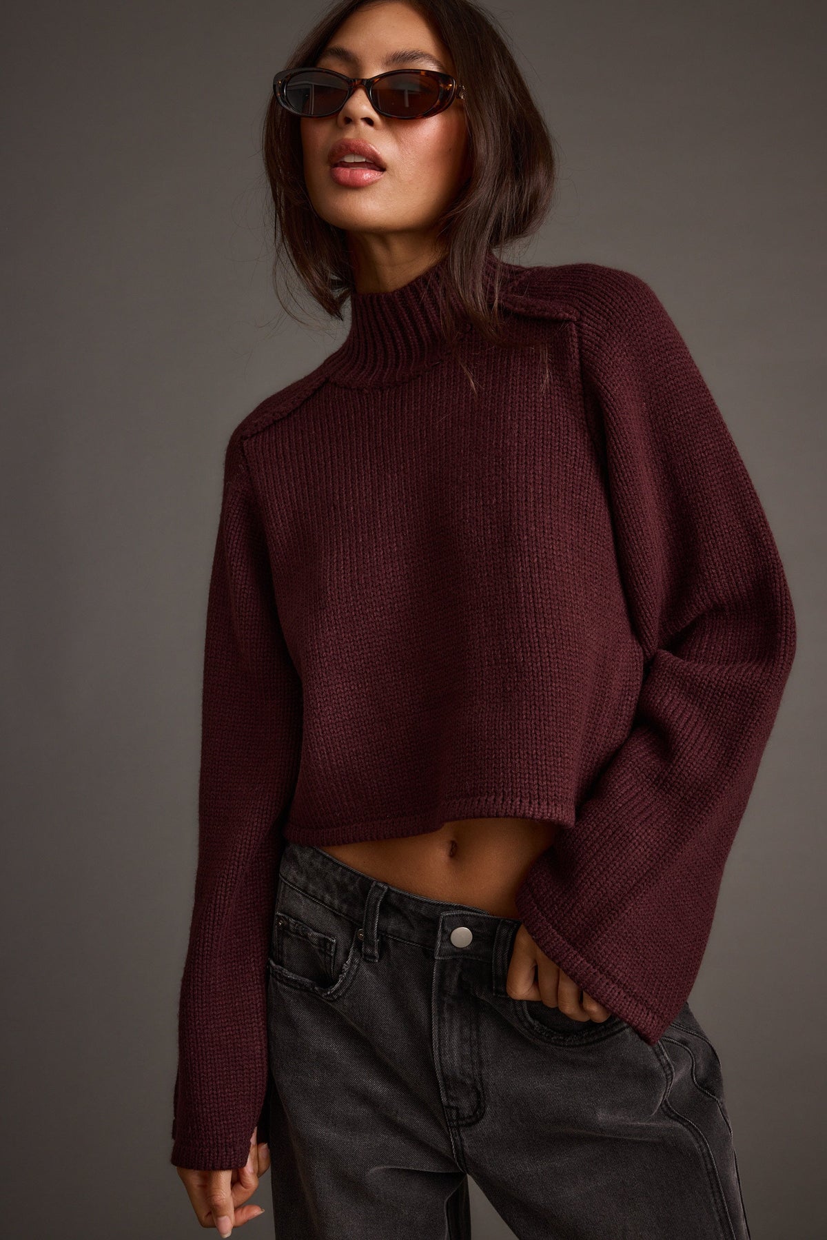 Arden Erik Rengi Crop Kazak