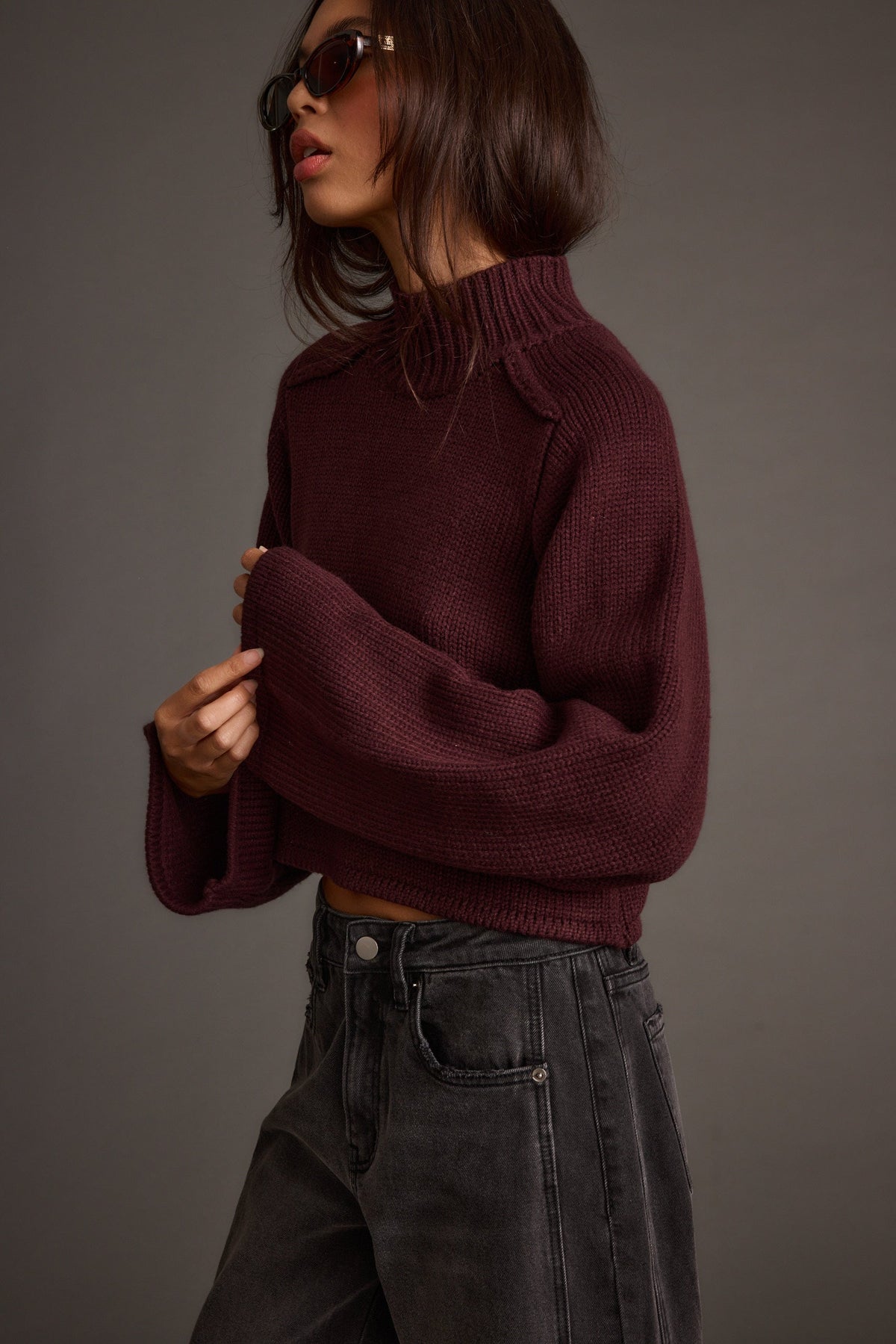 Arden Erik Rengi Crop Kazak