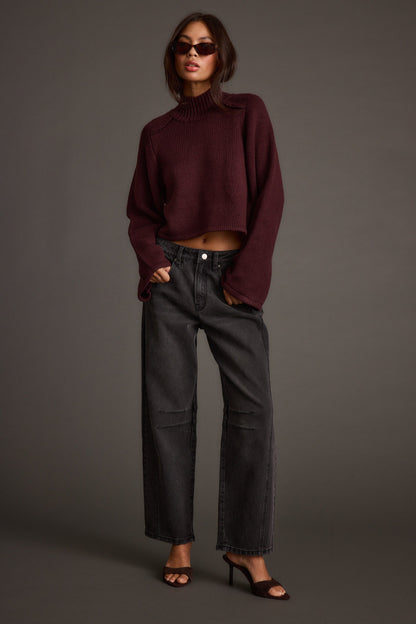 Arden Erik Rengi Crop Kazak