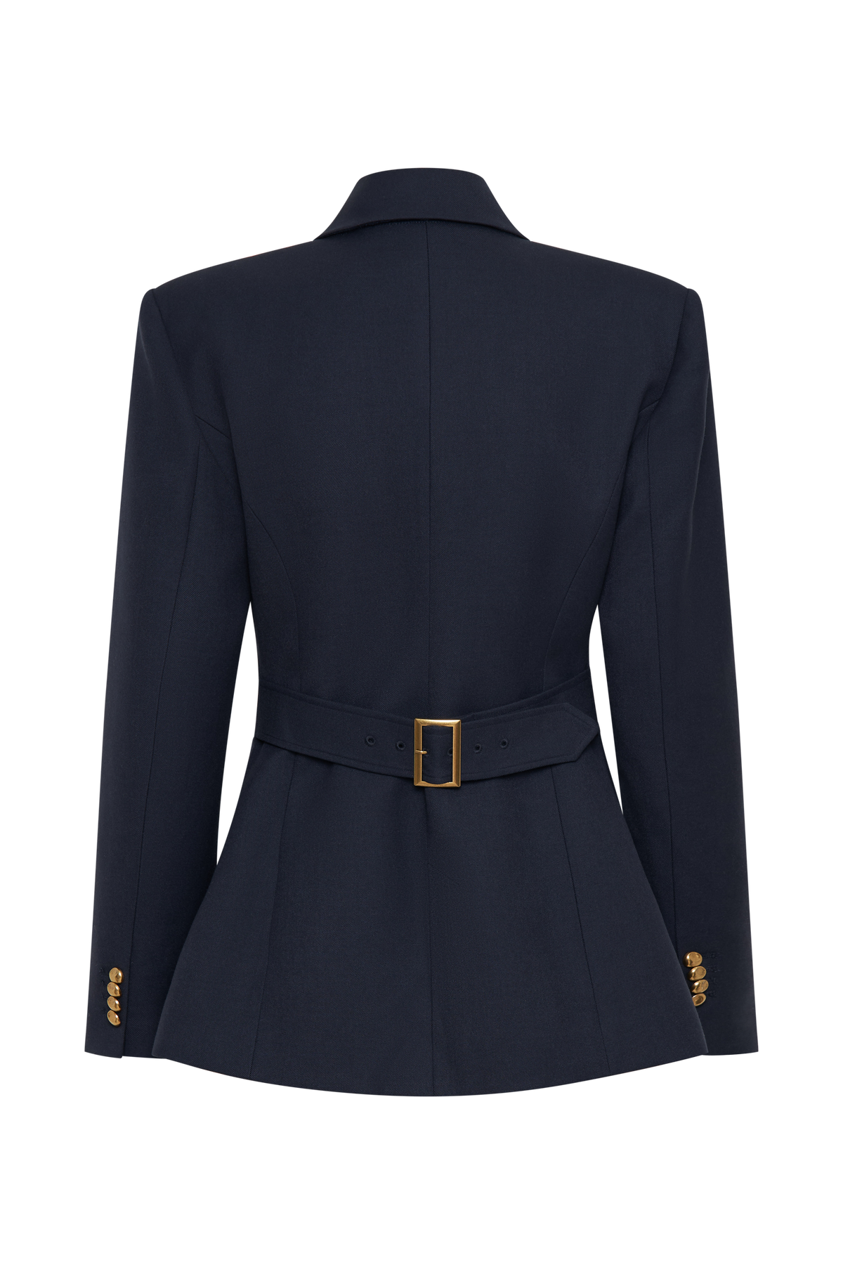 Bellamy Büzgülü Blazer - Koyu Lacivert