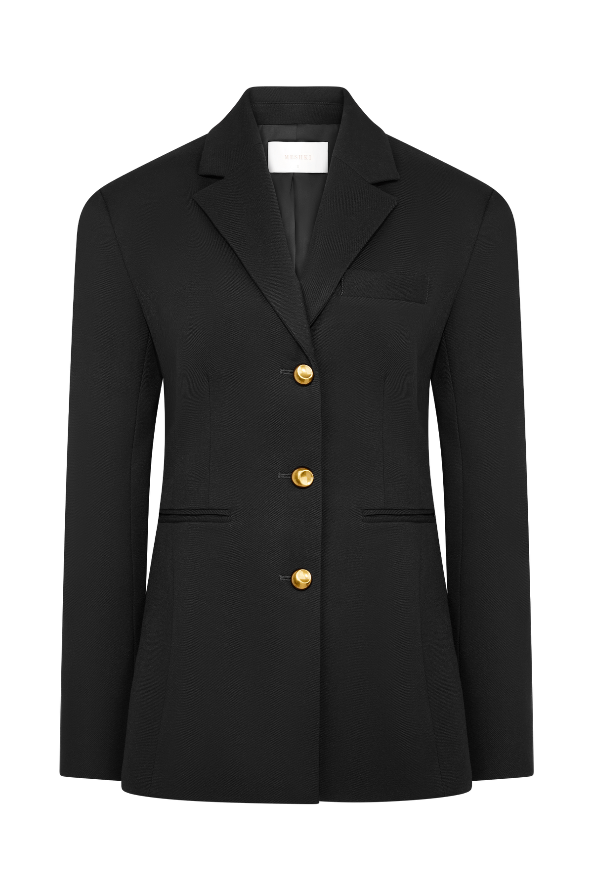 Bellamy Büzgülü Blazer - Siyah