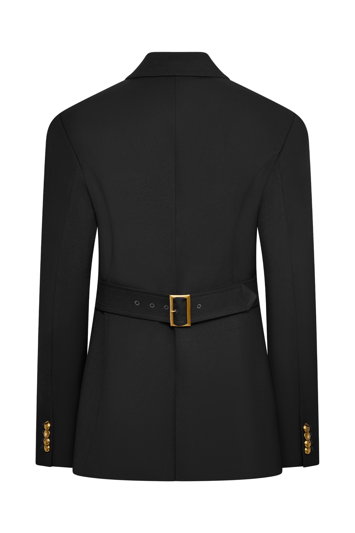 Bellamy Büzgülü Blazer - Siyah