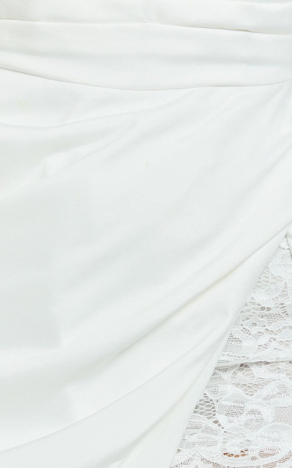 Bianca Maxi Elbise - Straplez Fit & Flare Elbise - Kırık Beyaz