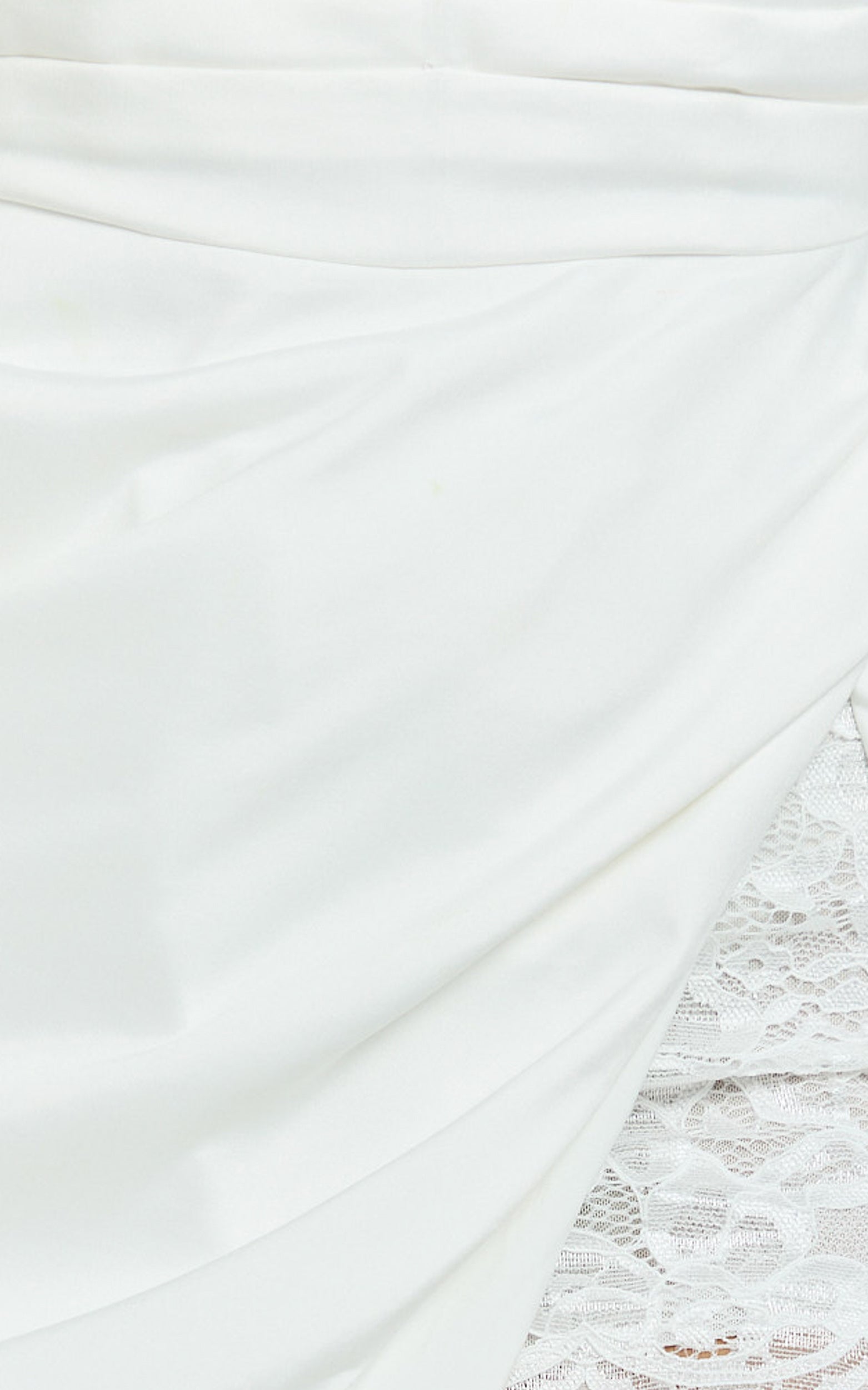 Bianca Maxi Elbise - Straplez Fit & Flare Elbise - Kırık Beyaz