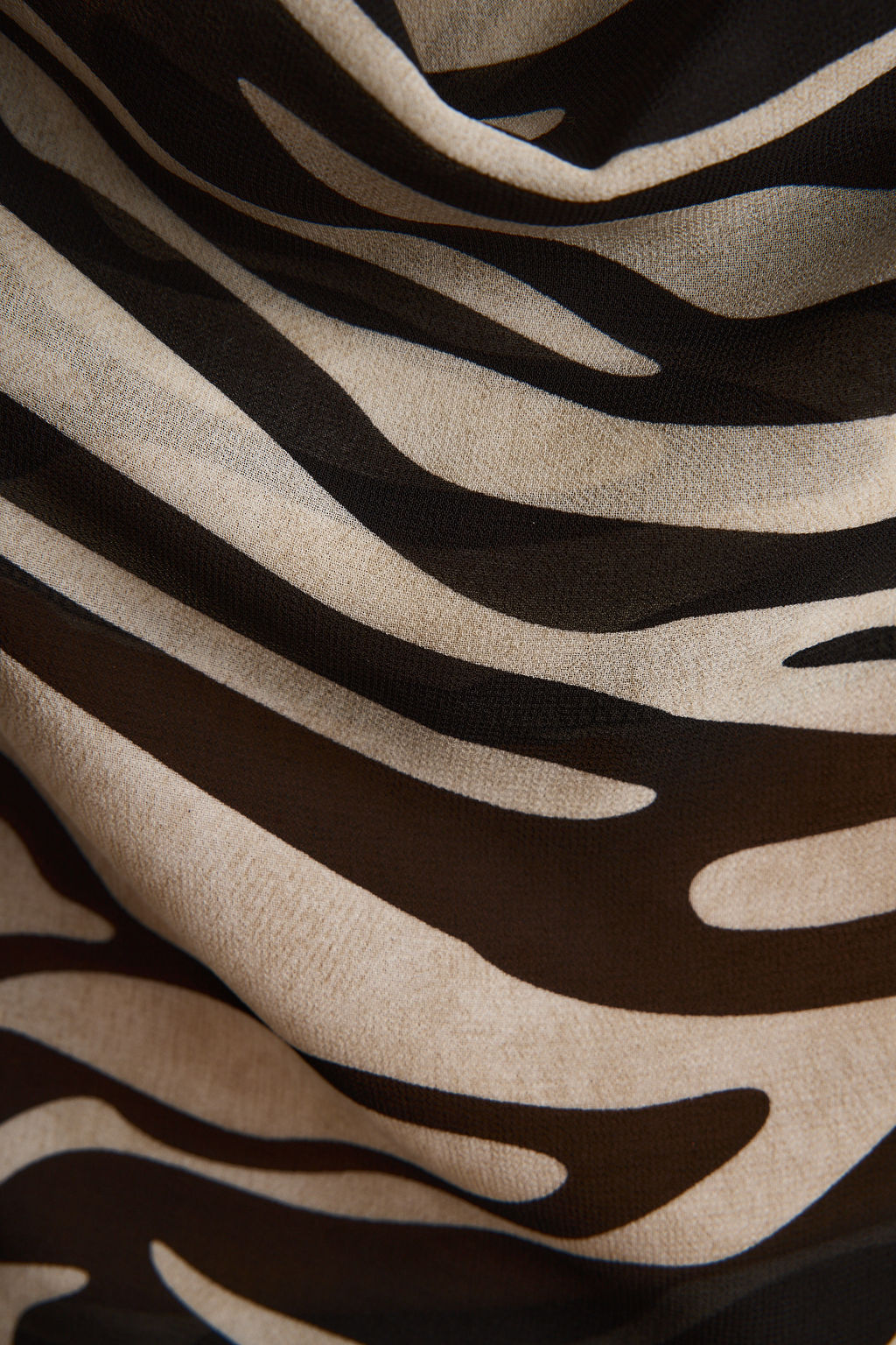 Celia Zebra Desenli Truvakar Yaka Atlet