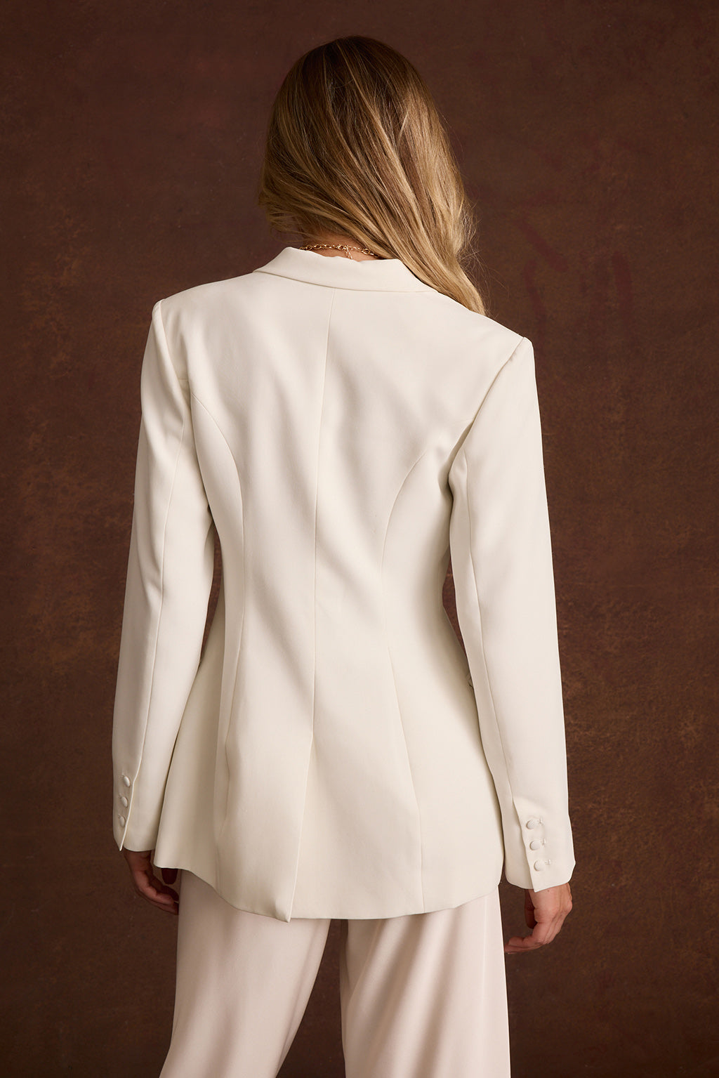 Chloe Beyaz Blazer Ceket