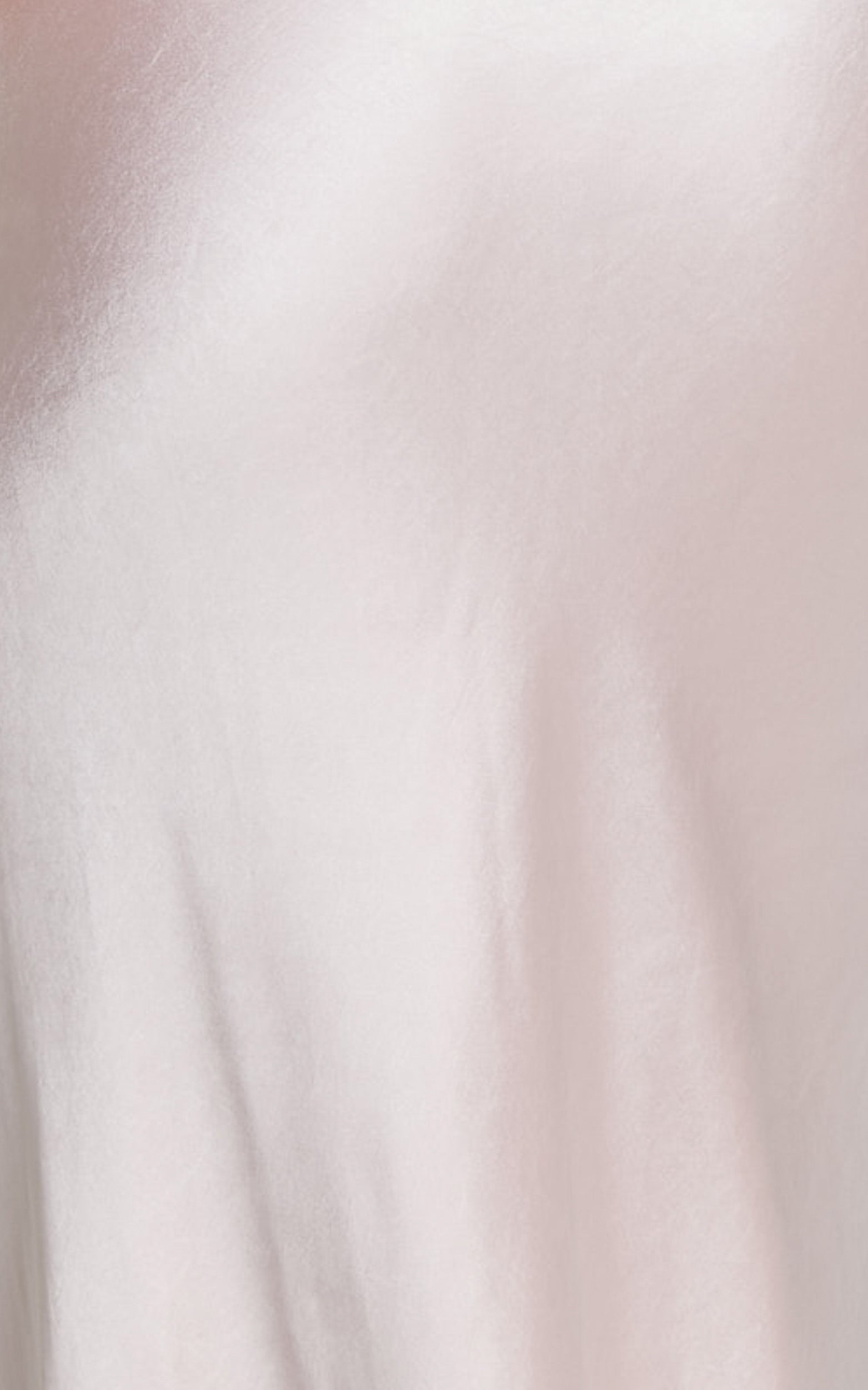 Charlita Maxi Elbise - Açık Pembe Straplez Degaje Sırt Saten Elbise