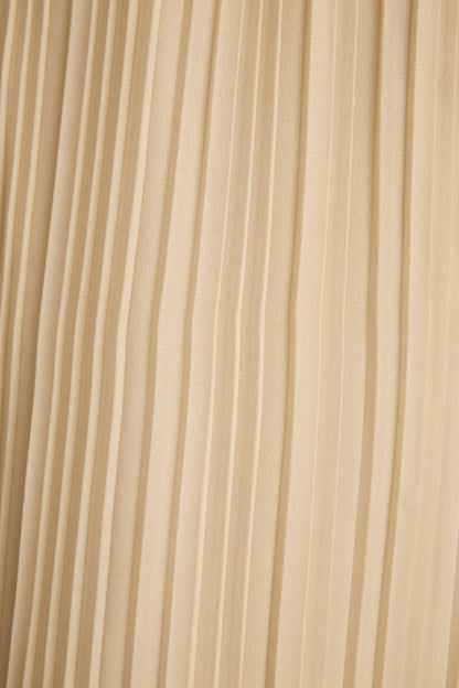 Costa Krem Pilise Halter Üst
