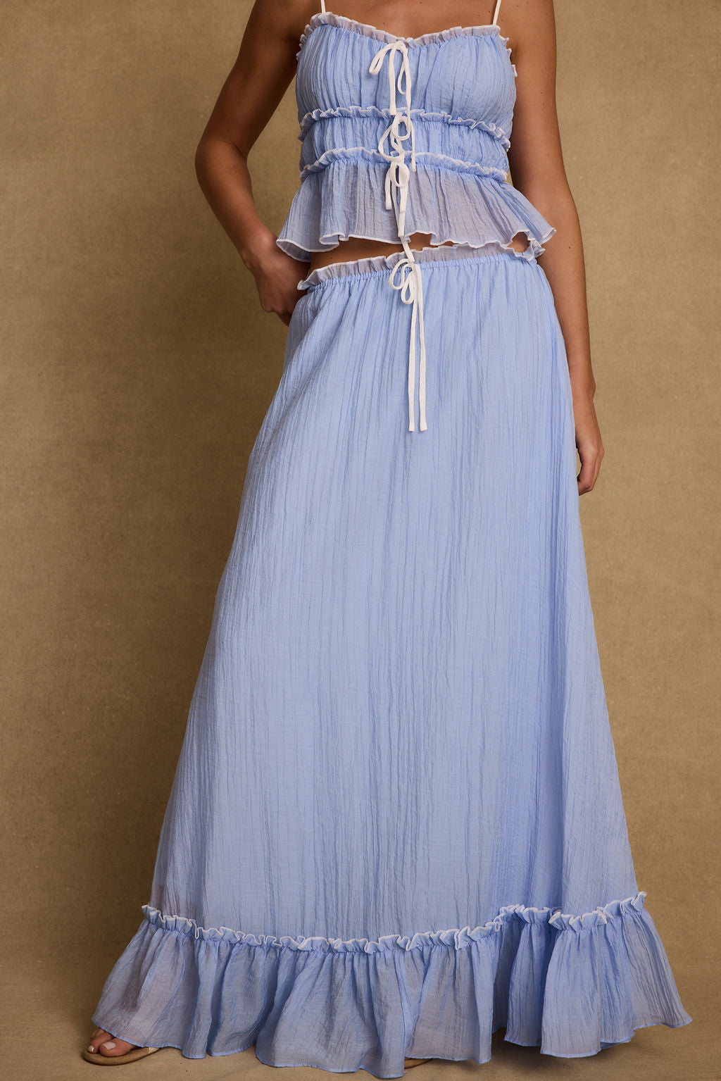 Dahlia Mavi Maxi Etek