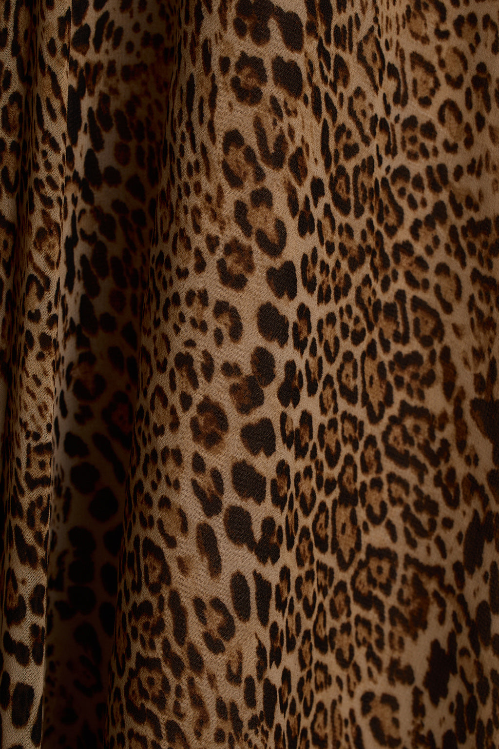 Darcy Leopar Desenli Maxi Elbise