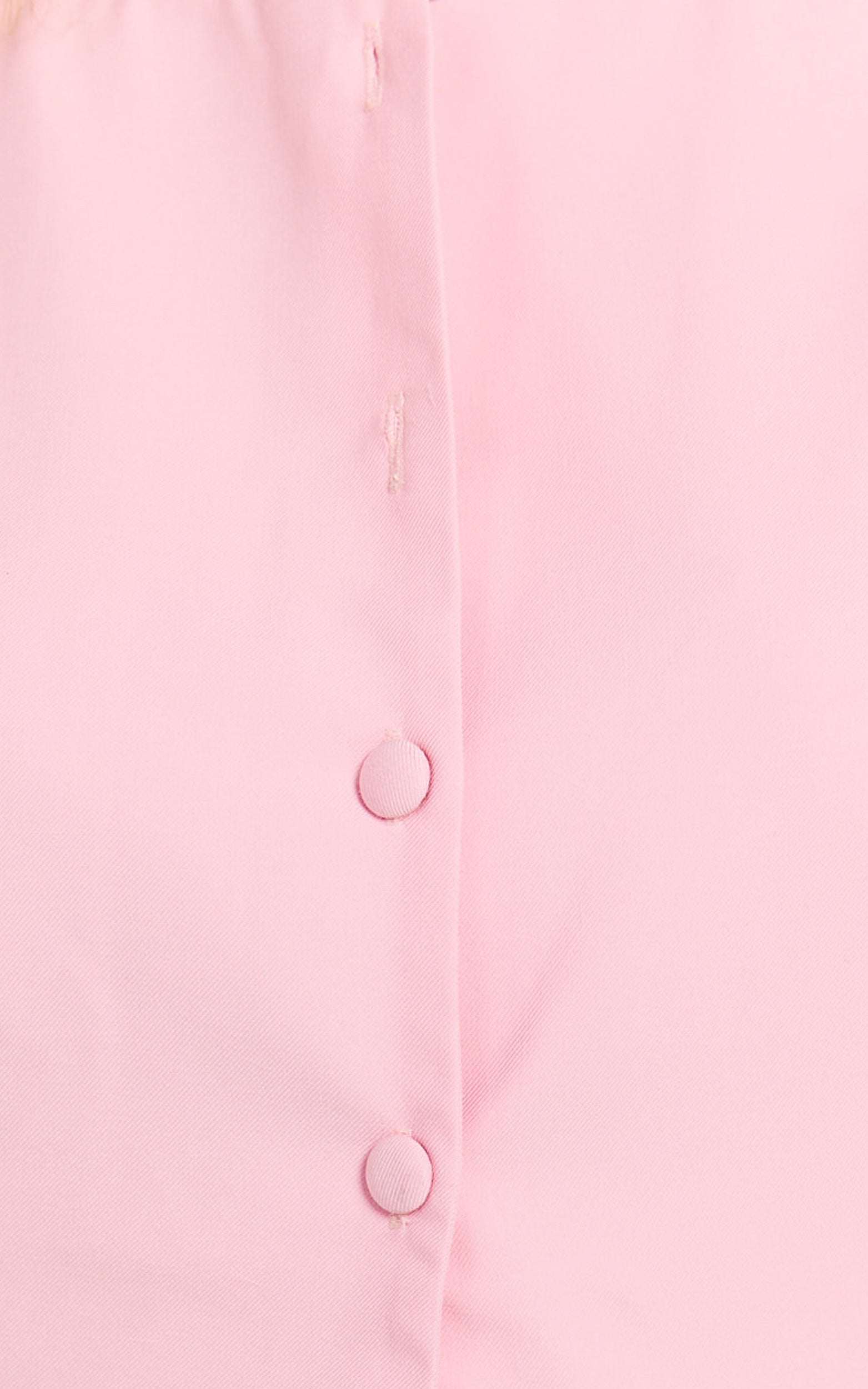 Desi Üst - Açık Pembe Uzun Kesim Bisiklet Yaka Yelek Üst