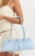 Duffy Çanta - Çelik Mavisi Omuz Çantası
