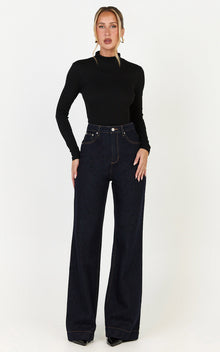 Ham Denim / Tütün Dikişli