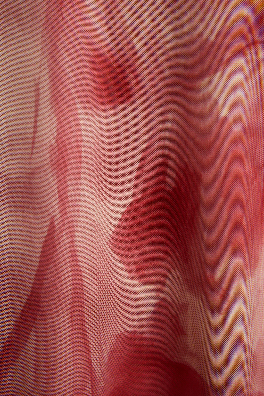 Everly Pembe Desenli File Midi Elbise