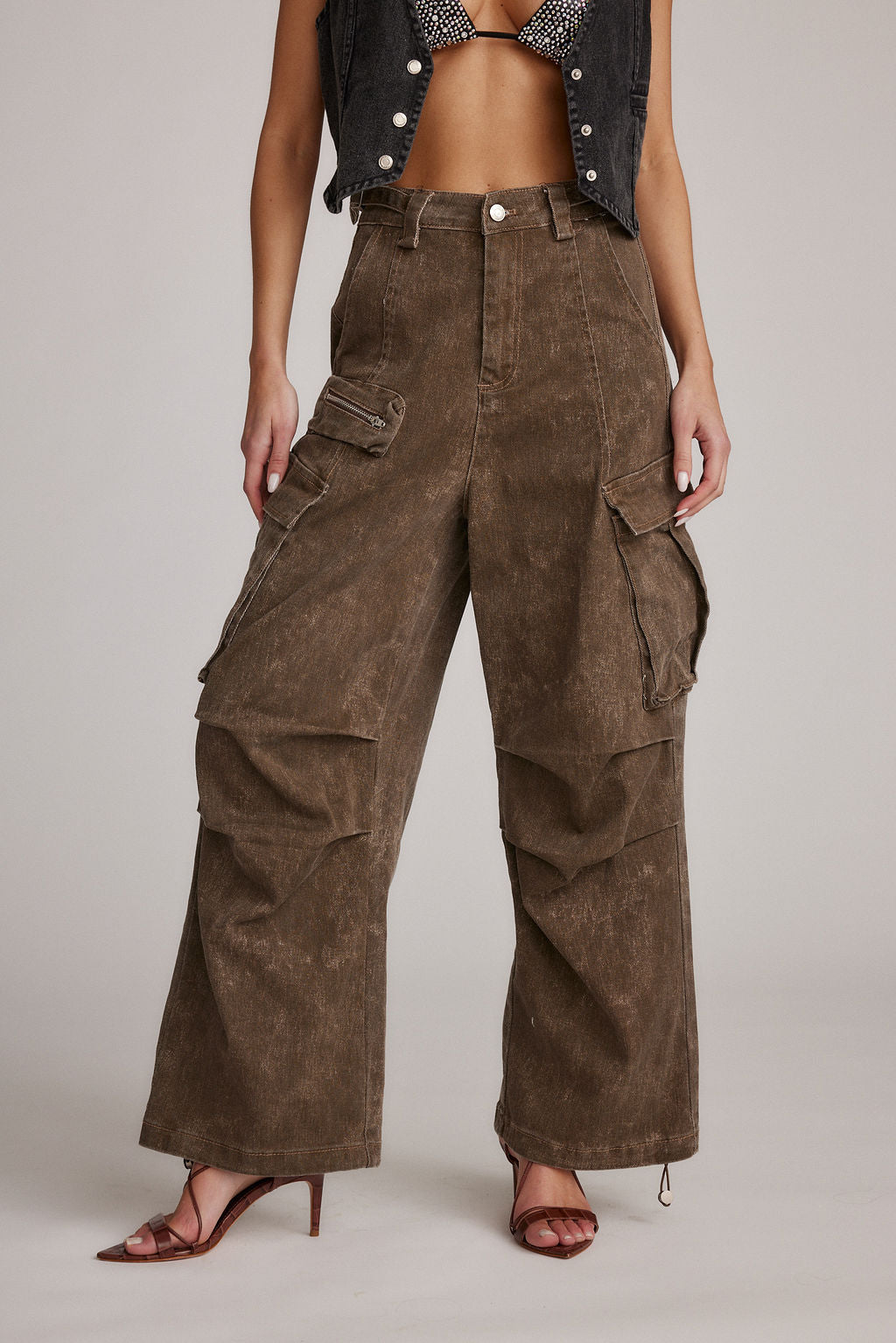 Fleetwood Kahverengi Kargo Pantolon