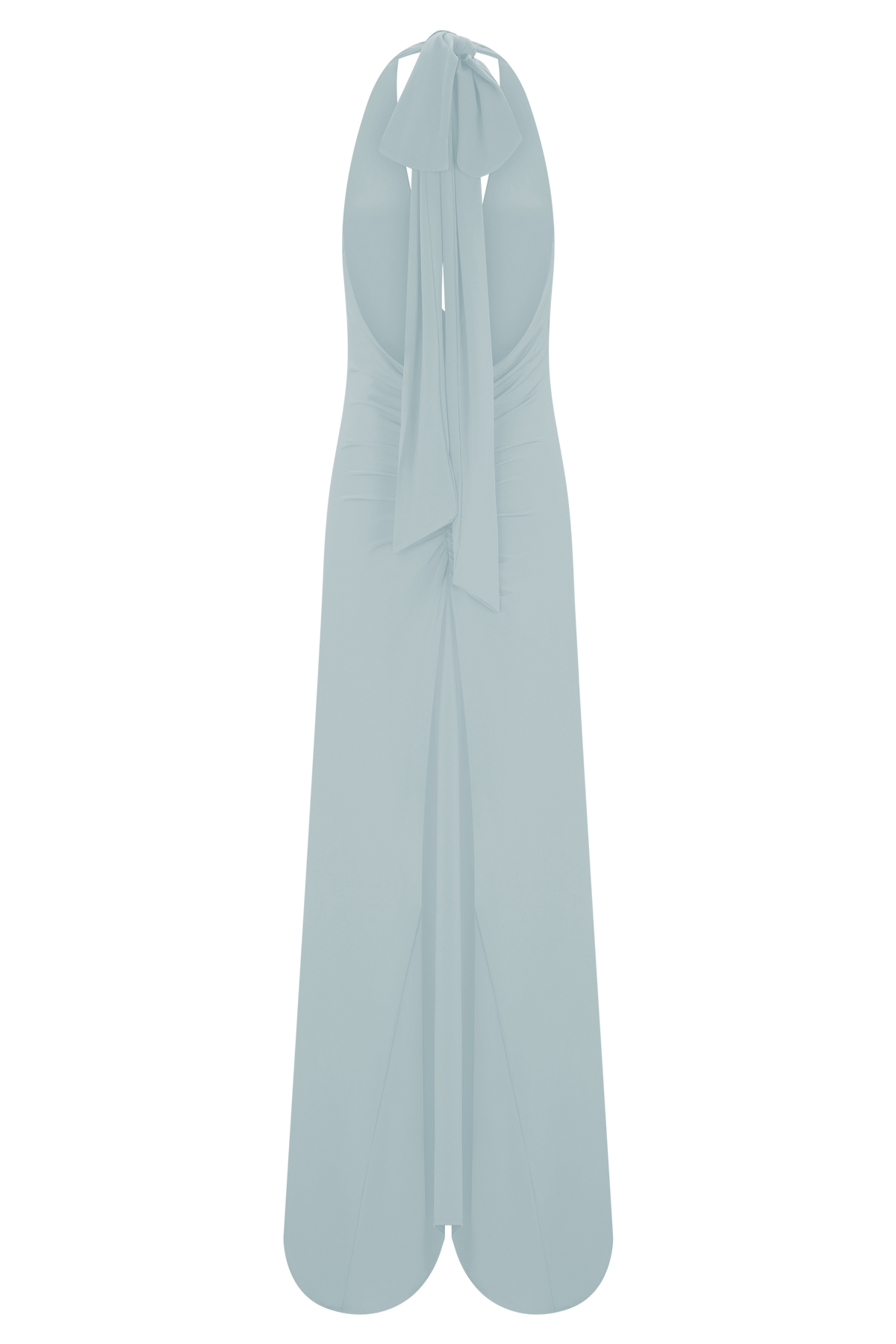 Juliet Slinky Maxi Elbise Ve Eşarp - Açık Mavi