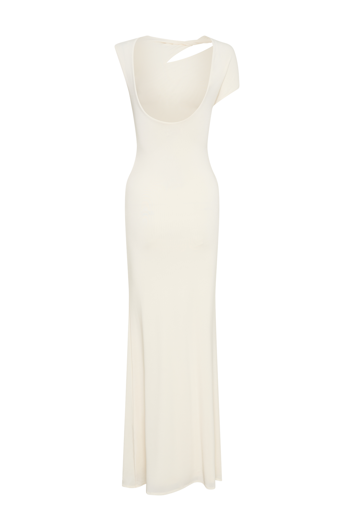 Kaida Slinky Maxi Elbise - Fildişi