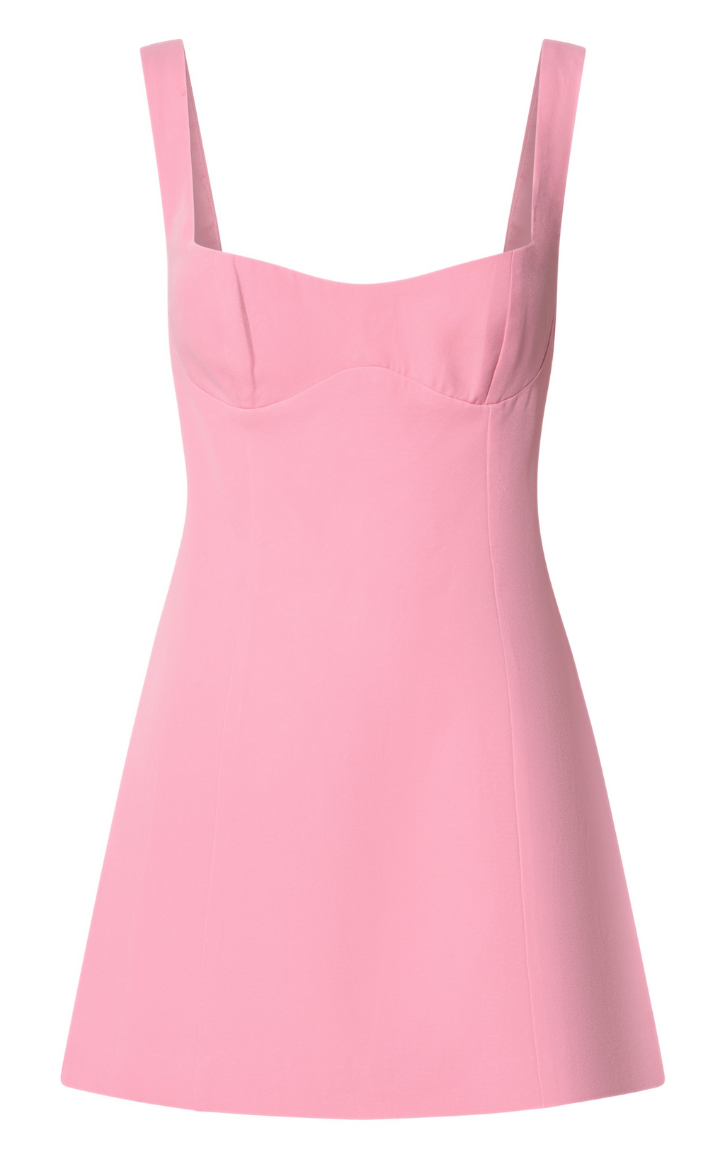 Aretha Mini Elbise - Pembe Panel Detaylı Elbise