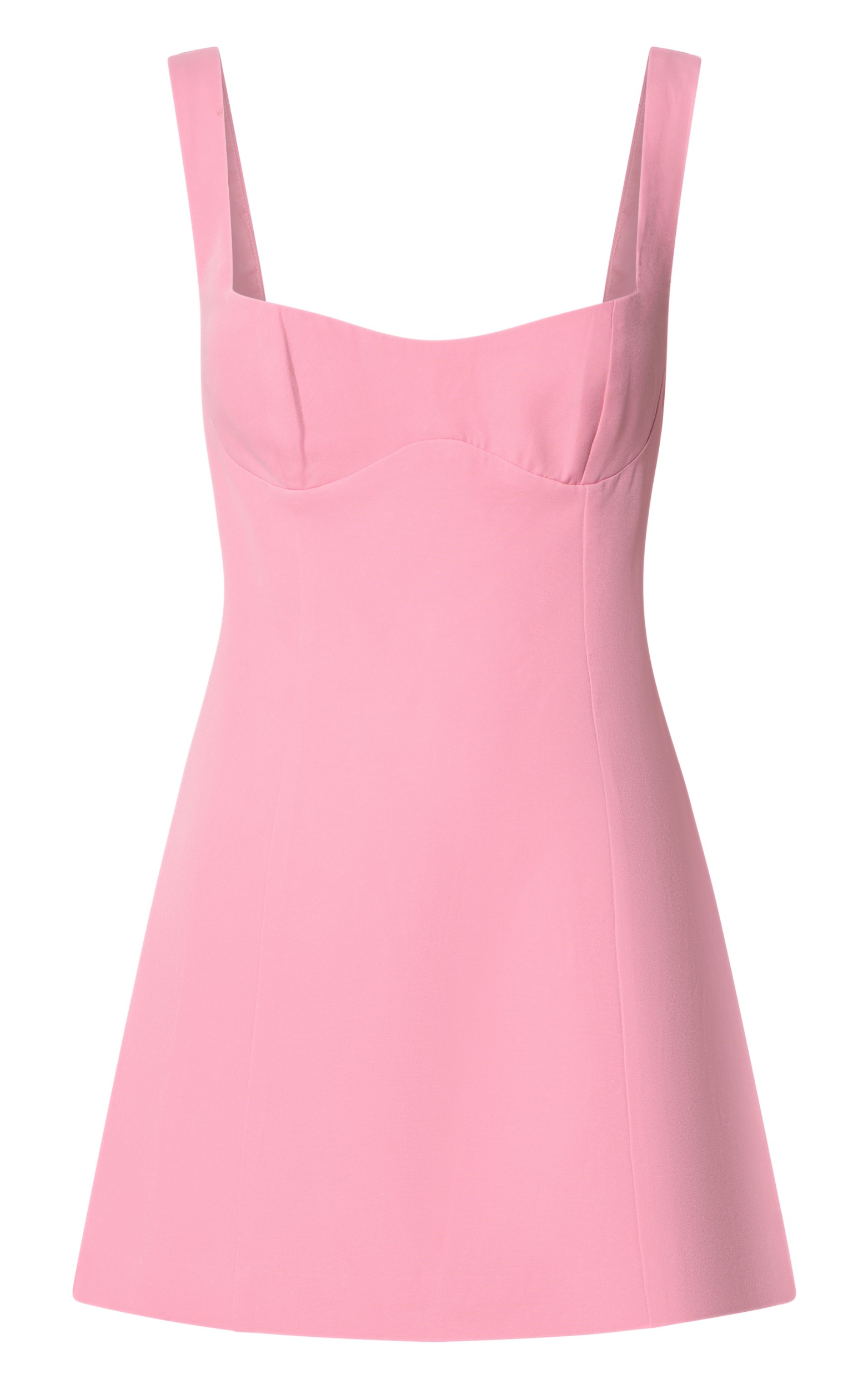 Aretha Mini Elbise - Pembe Panel Detaylı Elbise