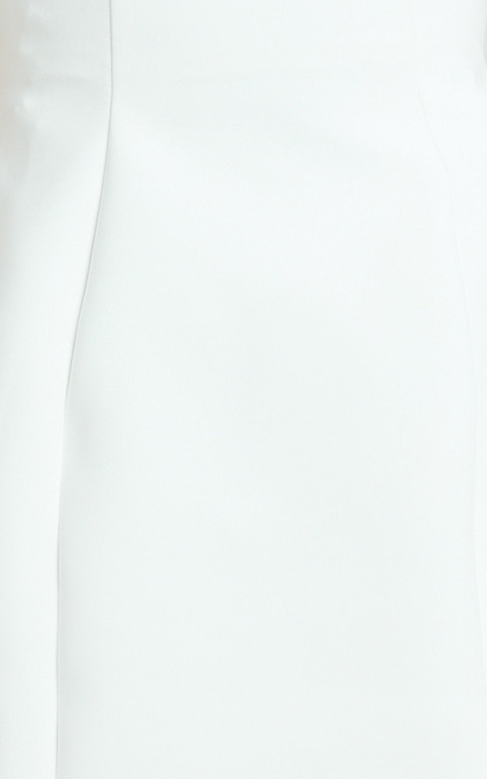 Gaia Mini Elbise - Beyaz Derin Dekolteli Boyundan Bağlamalı Fit & Flare Elbise