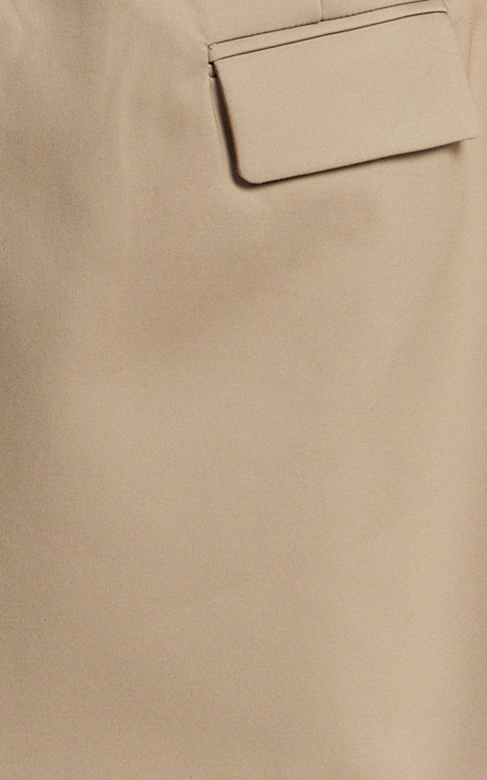 Garrett Mini Elbise - Mocha Kare Yaka Fit & Flare Elbise