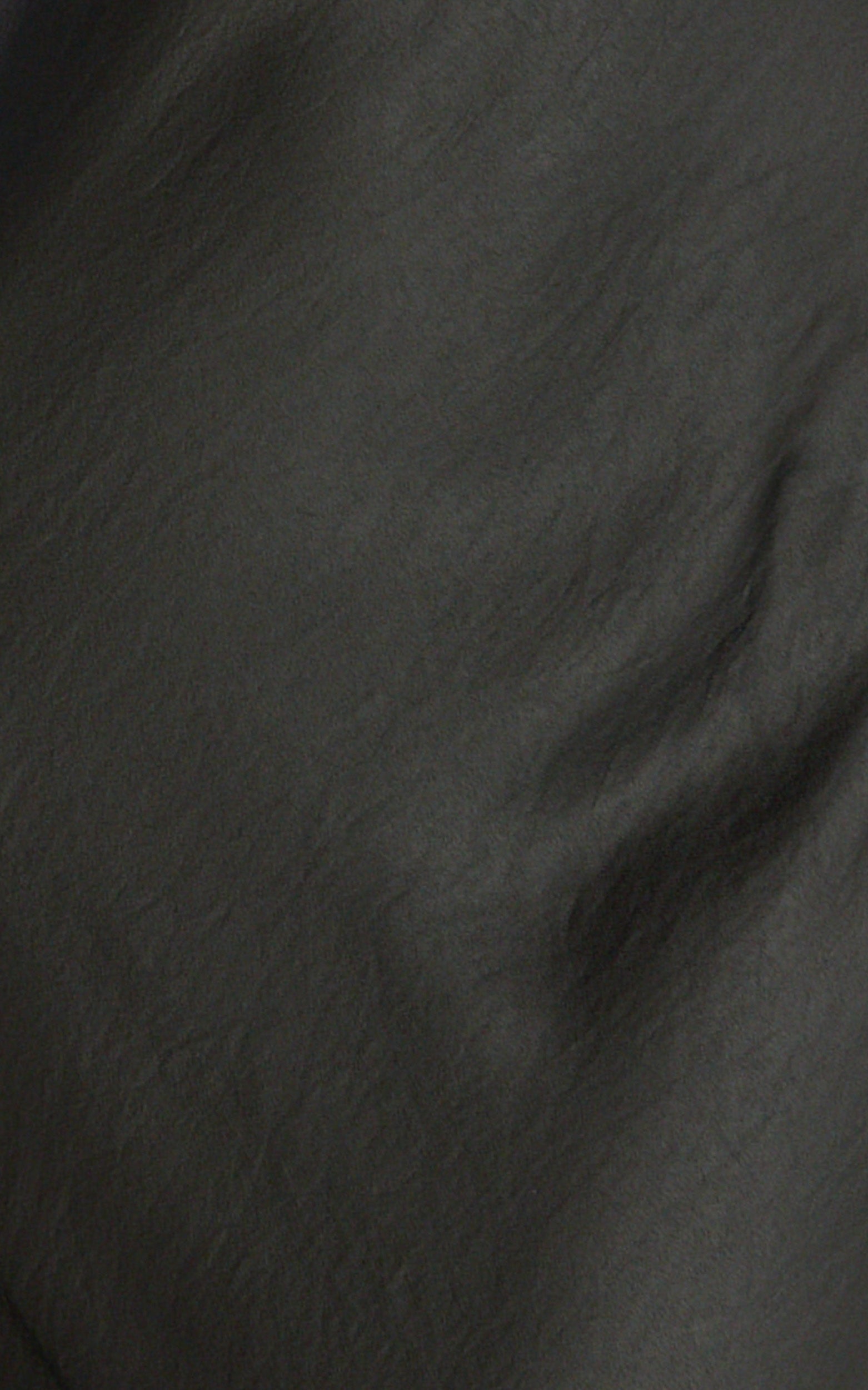 Khalani Midi Elbise - Derin V Yaka Saten Slip Elbise - Siyah