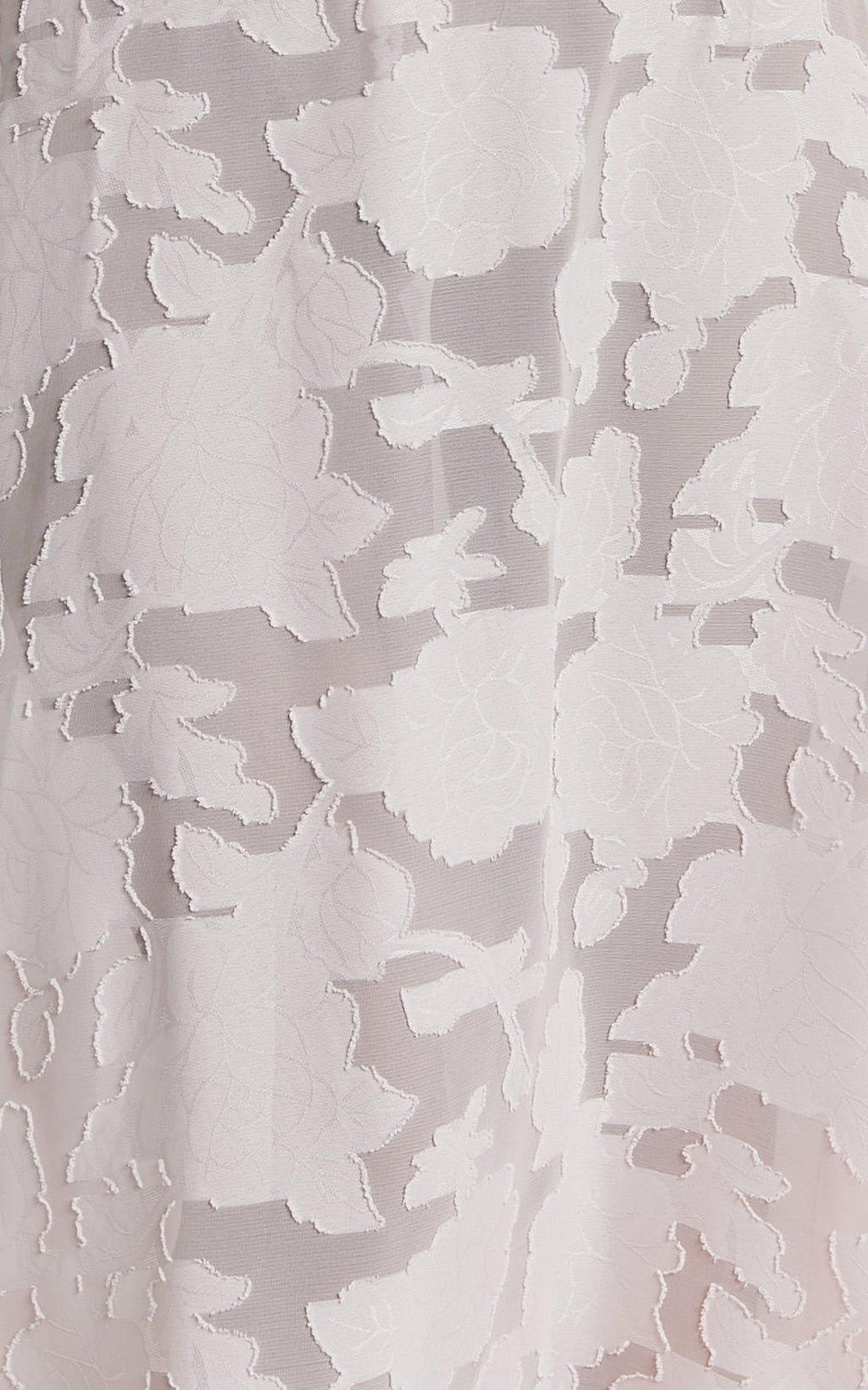 Lily Maxi Elbise - Pembe Transparan Jakarlı Maxi Elbise