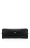 Maddison Clutch Çanta - Siyah Dokulu