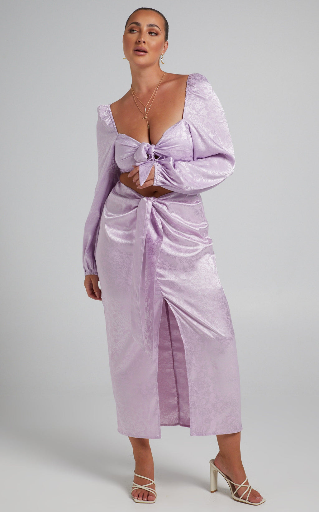 Runaway The Label - Roxie Lila Midi Etek
