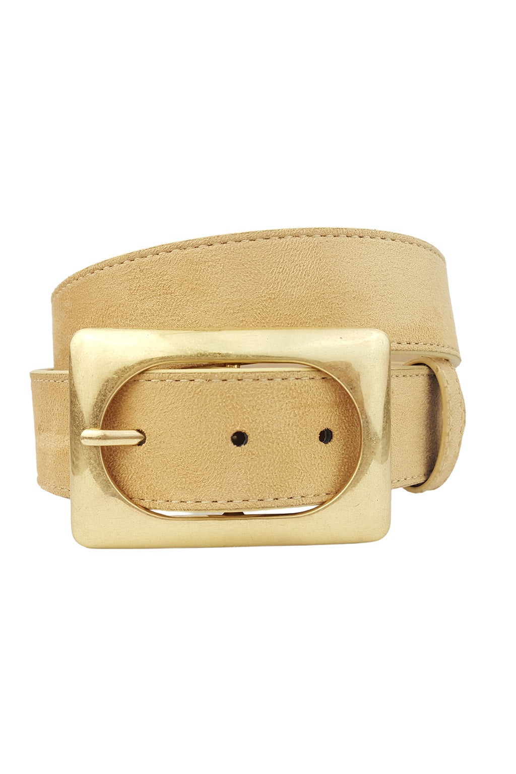 Mumford Camel Vegan Süet Kemer
