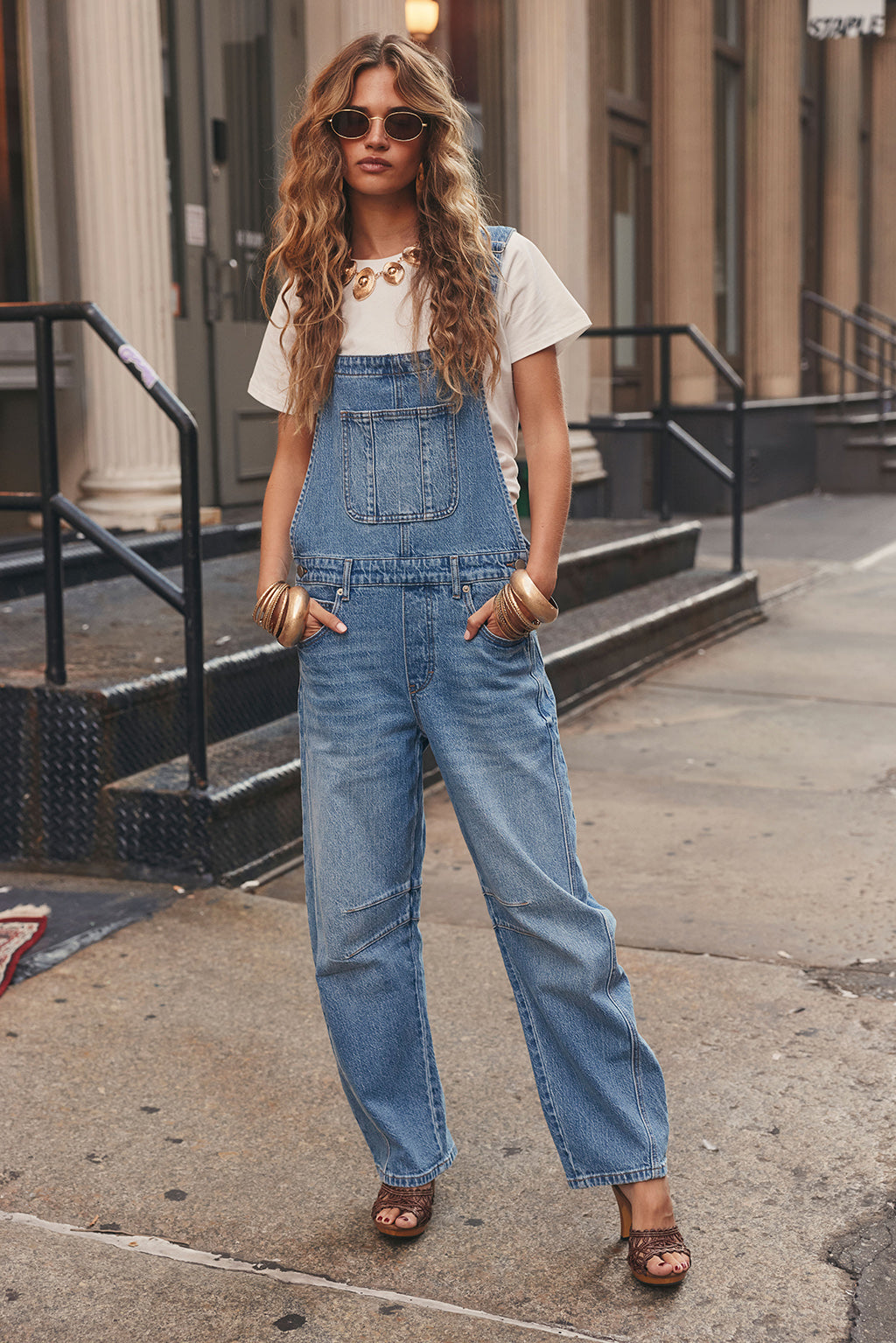 Muse Barrel Denim Salopet