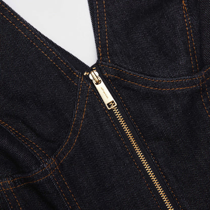 Indigo Kot Mini Elbise