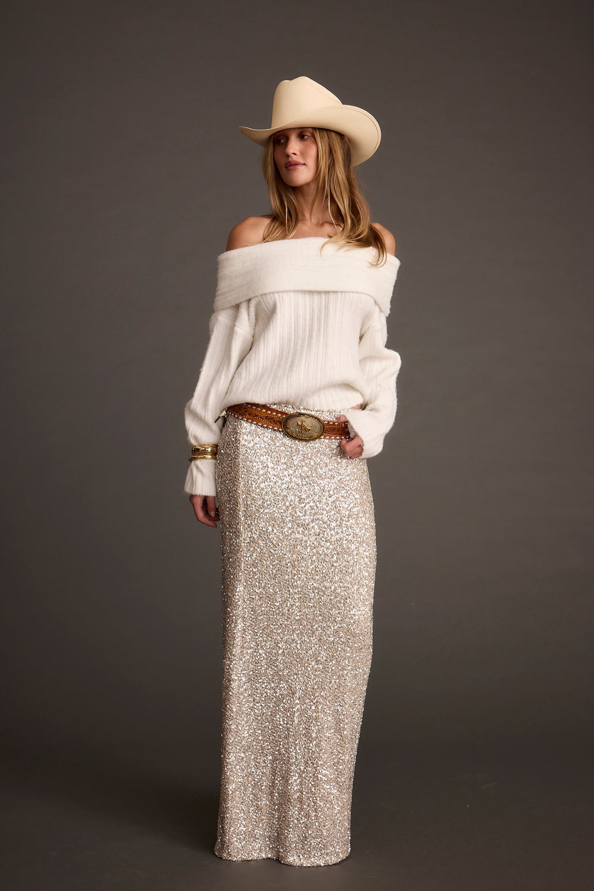 Champagne Nights Maxi Etek