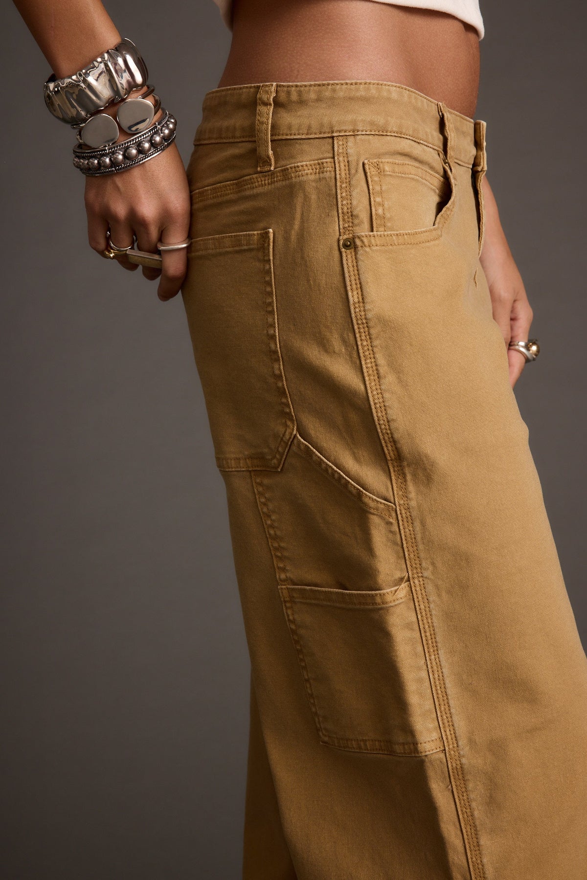 Parker Haki Carpenter Pantolon