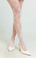 Patricia Dantel Külotlu Çorap - Beyaz