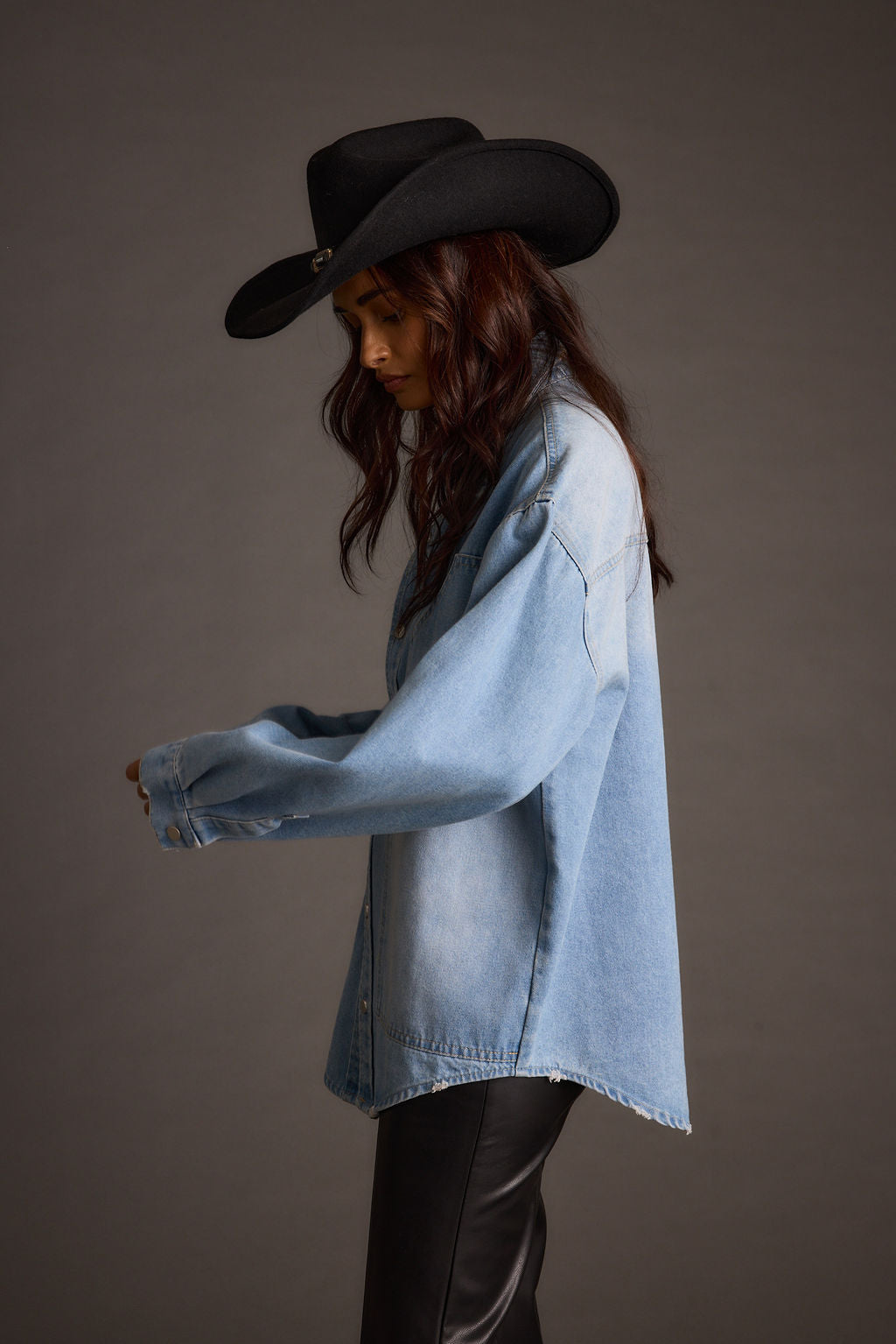 Rocky Açık Denim Düğmeli Gömlek