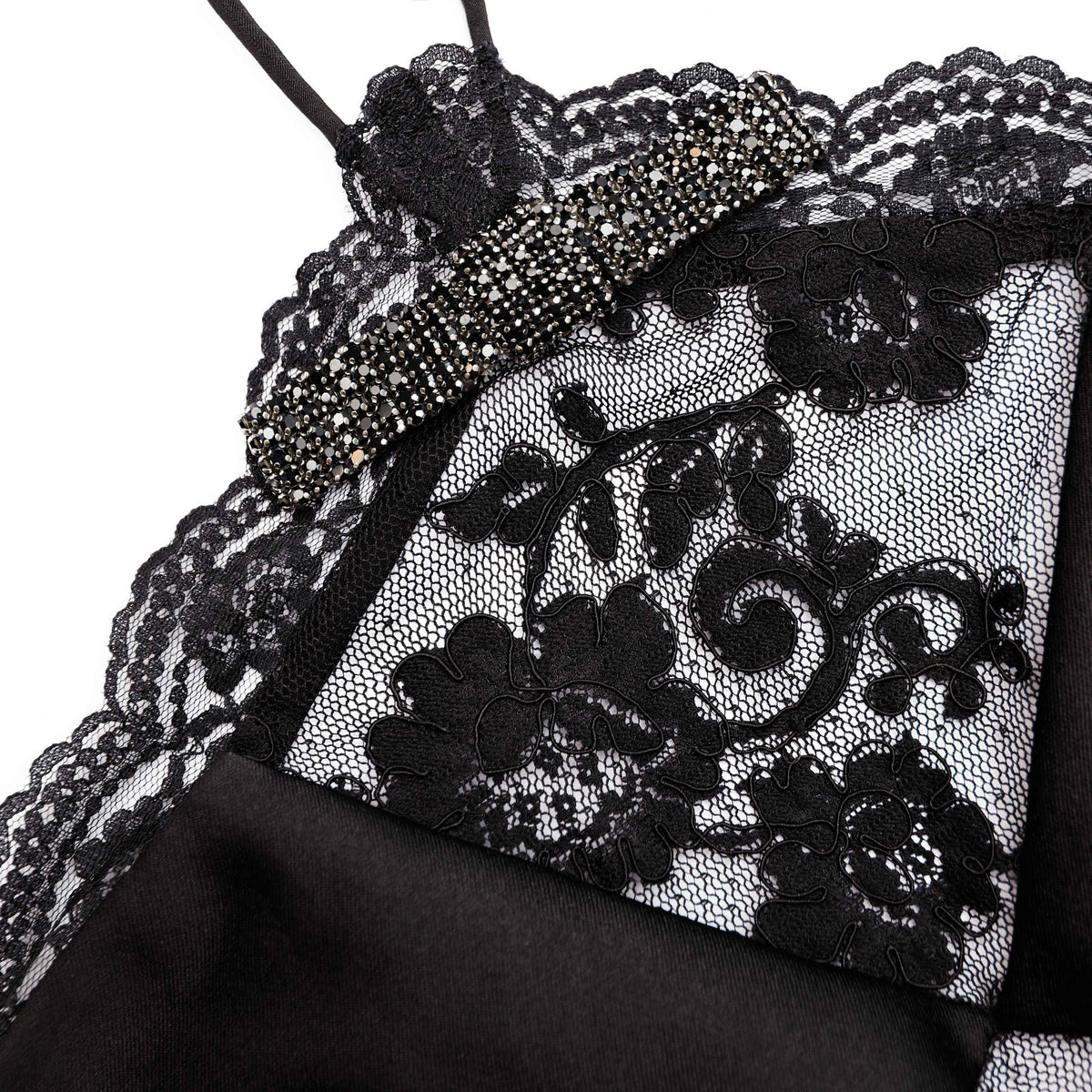 Siyah Tafta Halter Yaka Mini Elbise