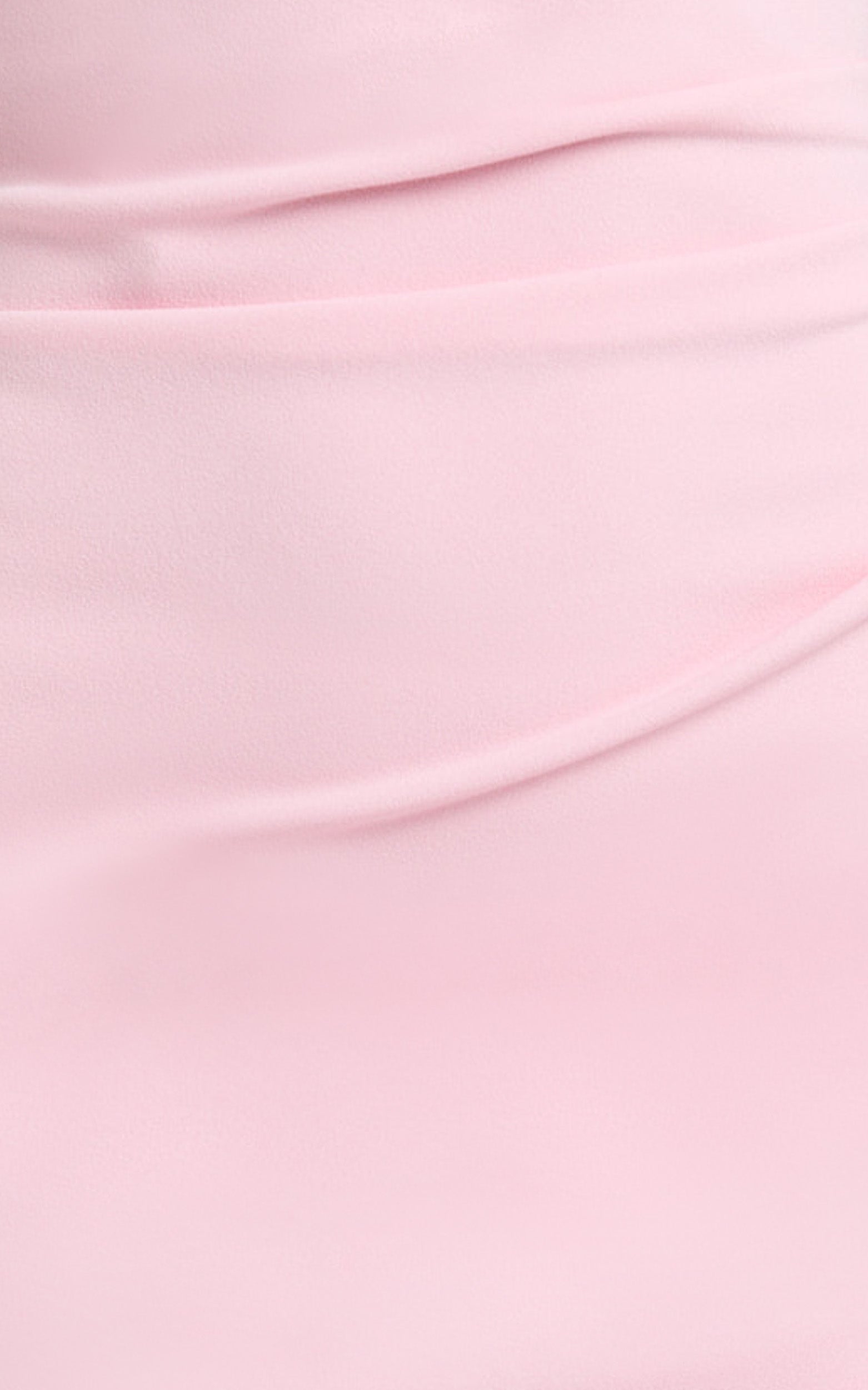Ruby Maxi Elbise - Pembe Boyundan Bağlamalı U Yaka Düşük Sırt Vücuda Oturan Elbise