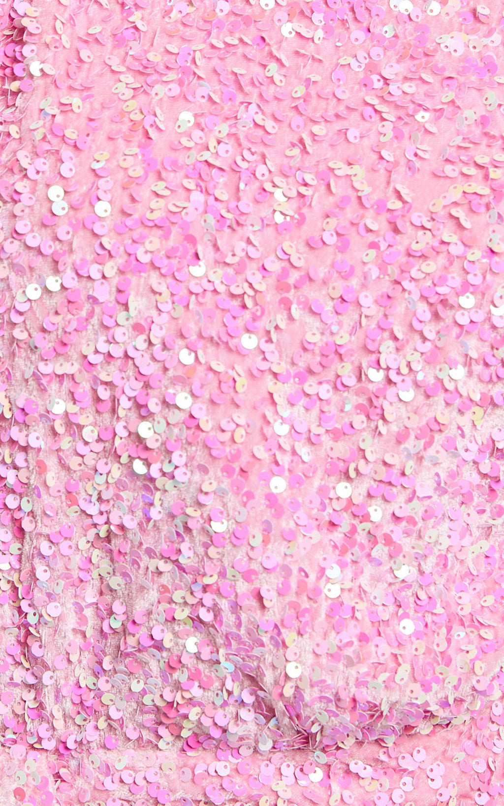 Tonya Mini Elbise - Pembe Payetli Drapeli Tek Omuz Elbise
