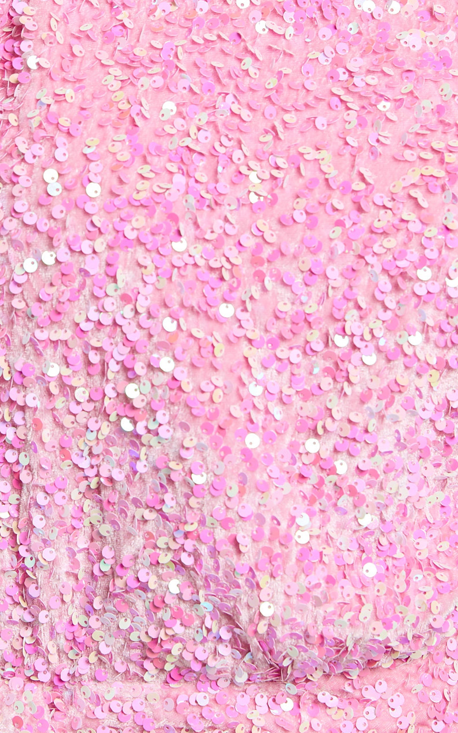 Tonya Mini Elbise - Pembe Payetli Drapeli Tek Omuz Elbise