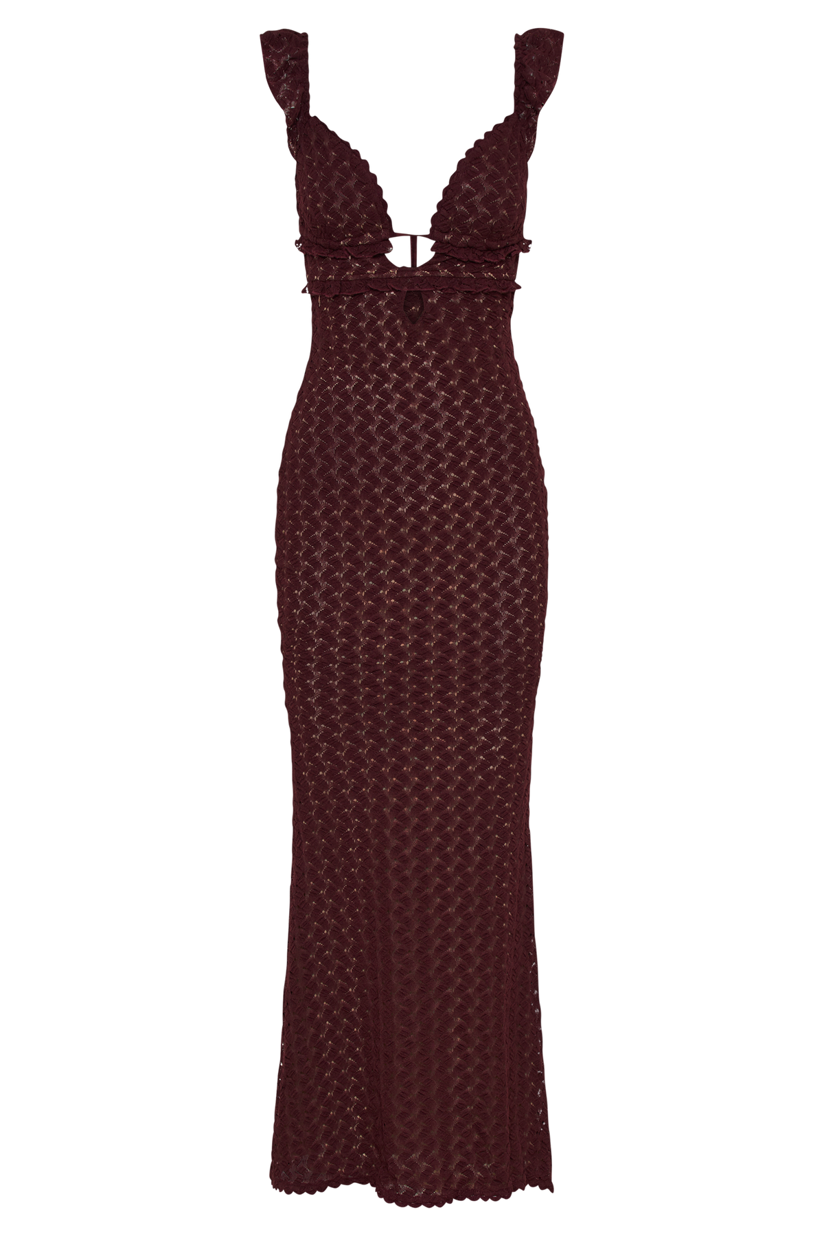 Ezra Lace Maxi Elbise - Erik